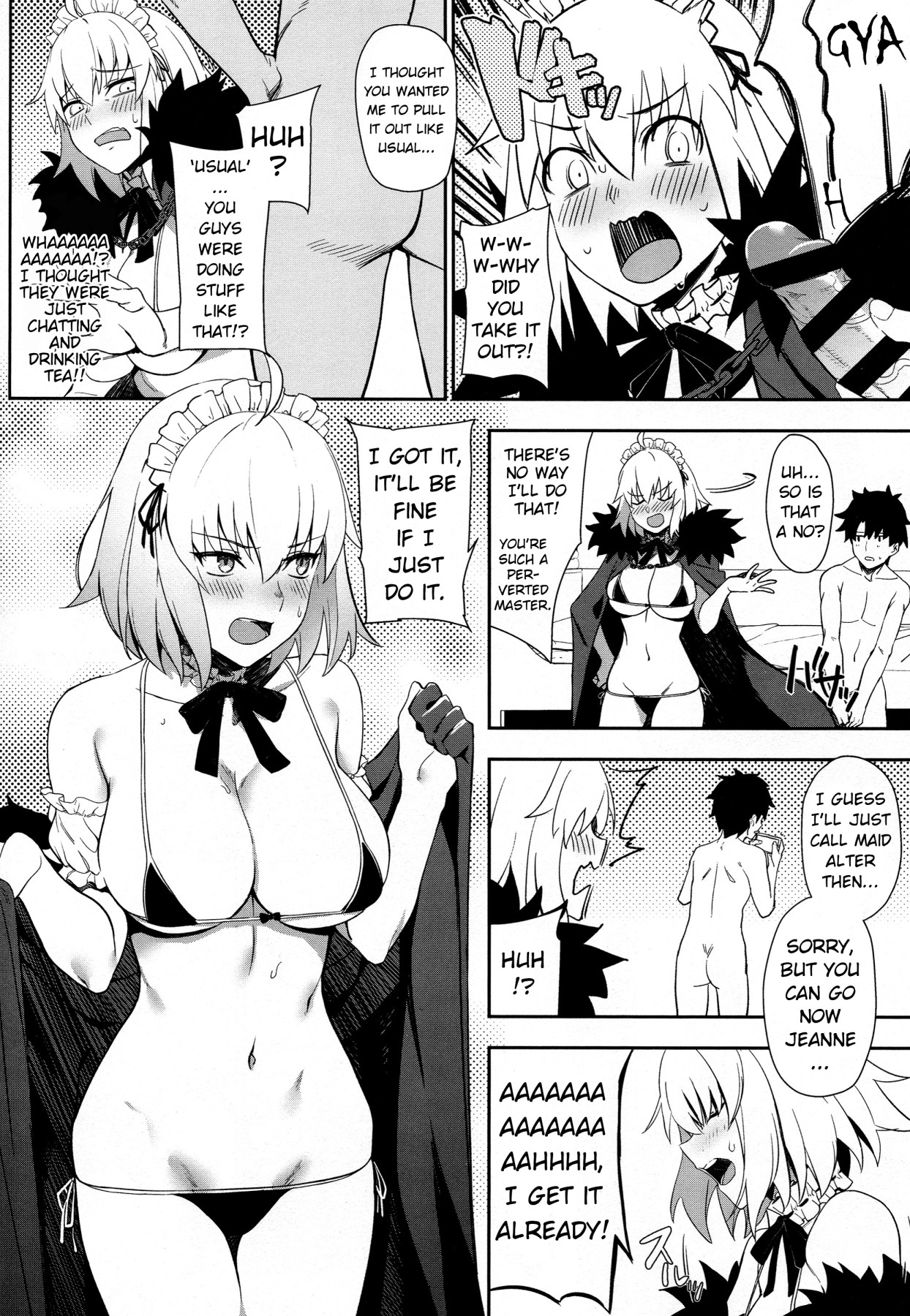 hentai manga Chaldea Soap 2 A Tsundere Maid Who Will Service You As You Like